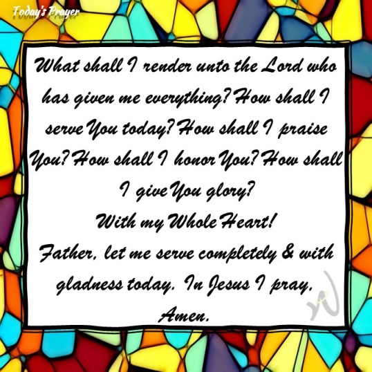 Today's Prayer 08.30.19