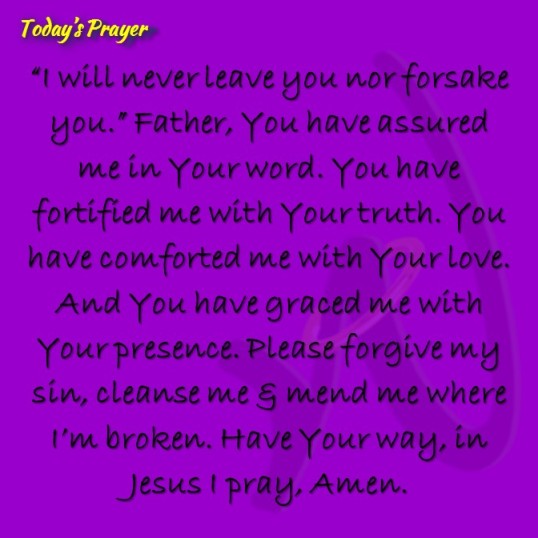 Today's Prayer 10.11.19